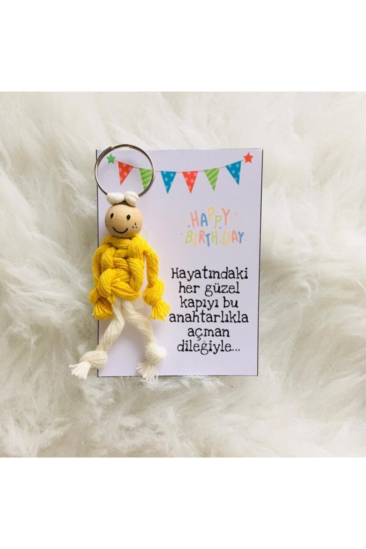 Doğumgünü Hediyelik Anahtarlık 10lu