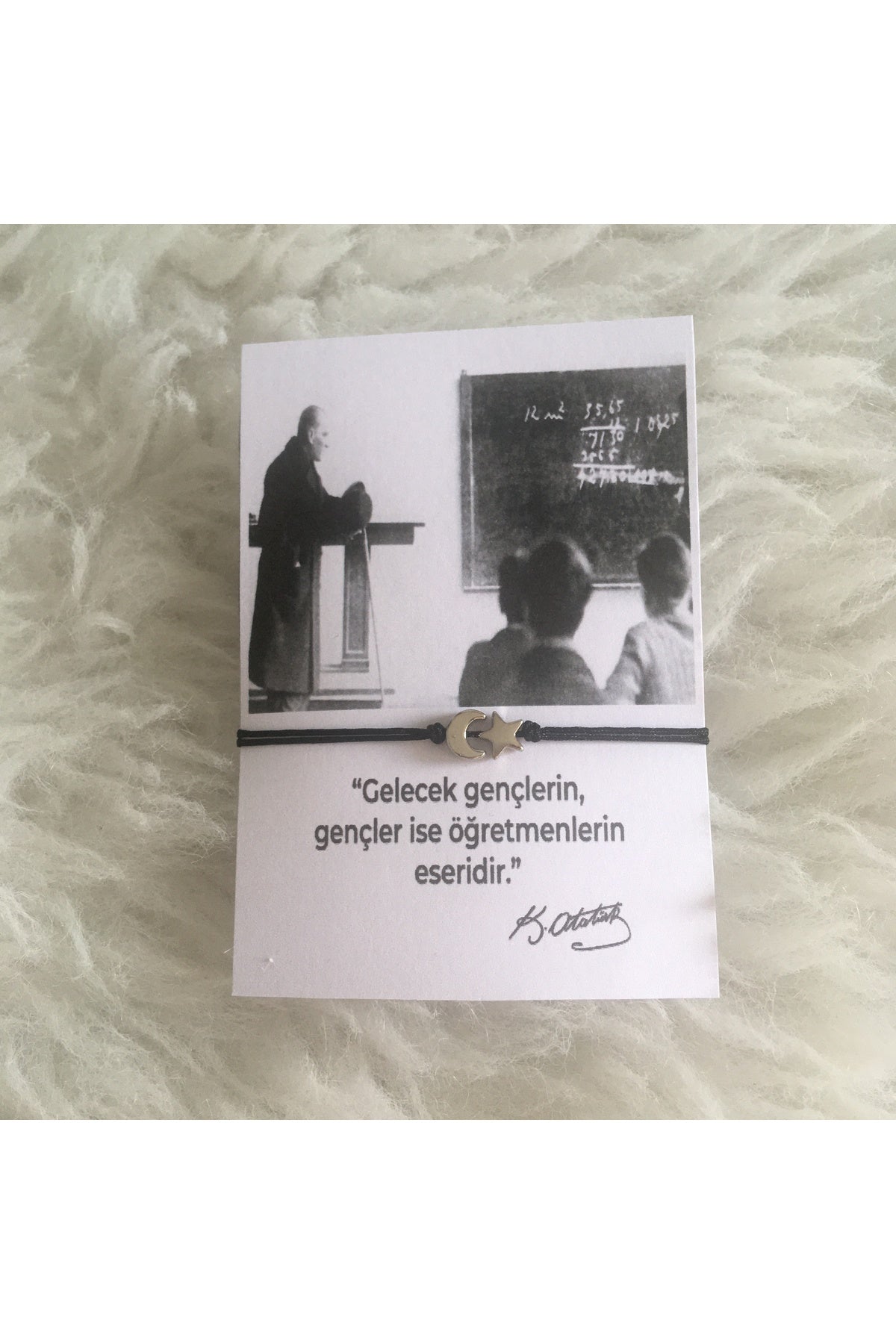 6lı Öğretmenler günü hediyelik Bileklik Öğretmene özel hediyelik 6 adet