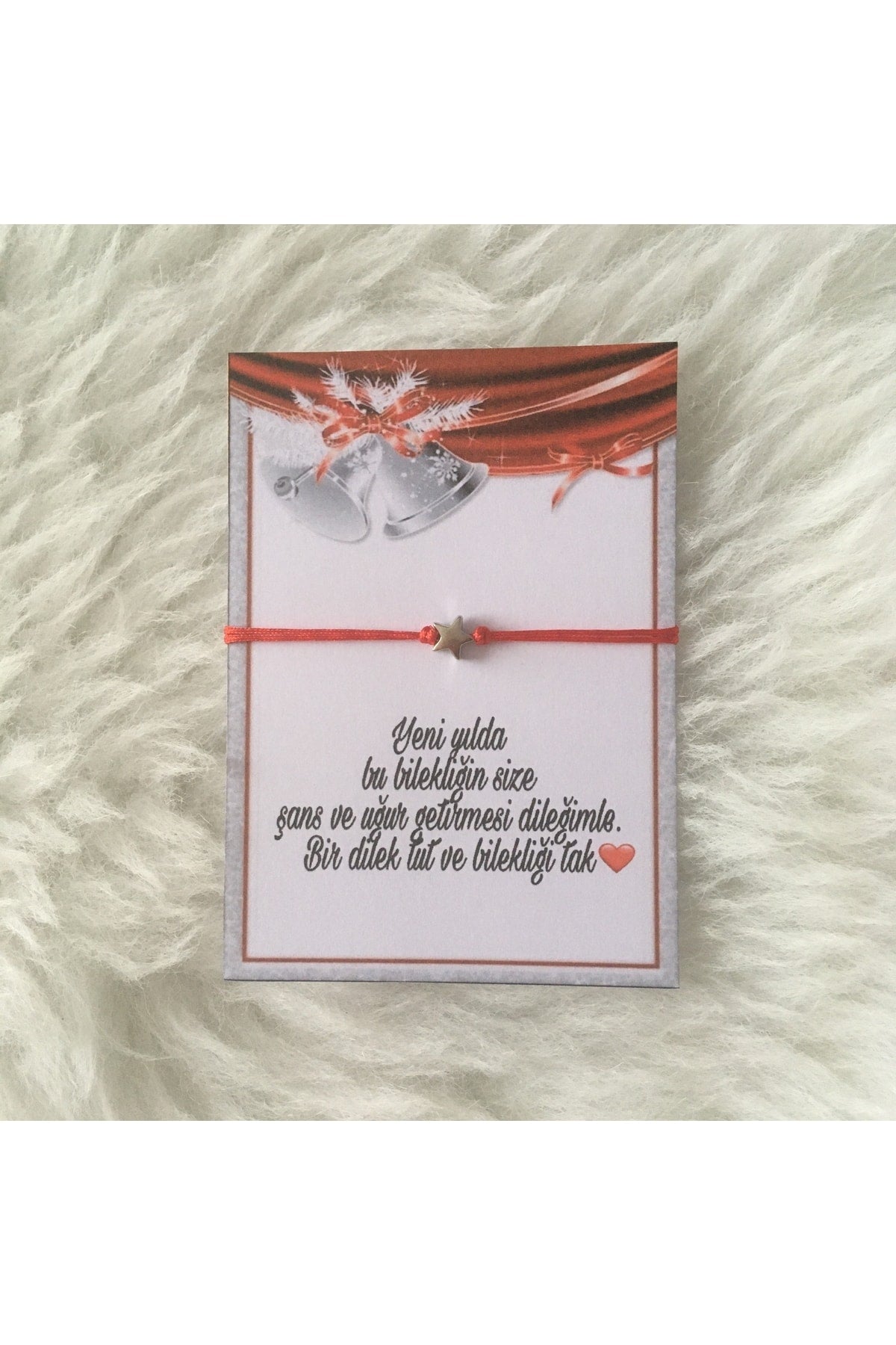Yılbaşı Konsept Hediyelik Yeniyıl Yıldız Şans Bilekliği