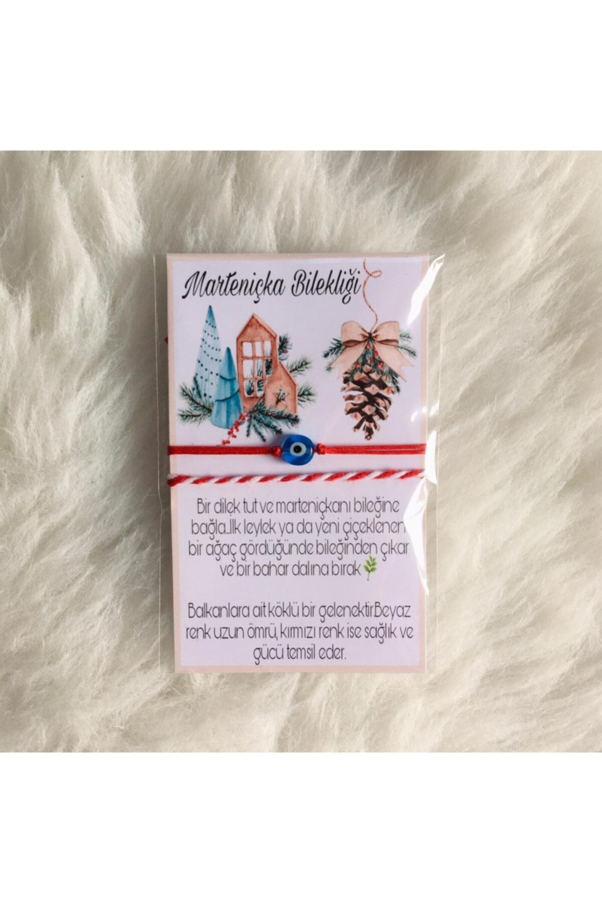 Yılbaşı Yeni Yıl Hediyesi Marteniçka Ve Bileklik