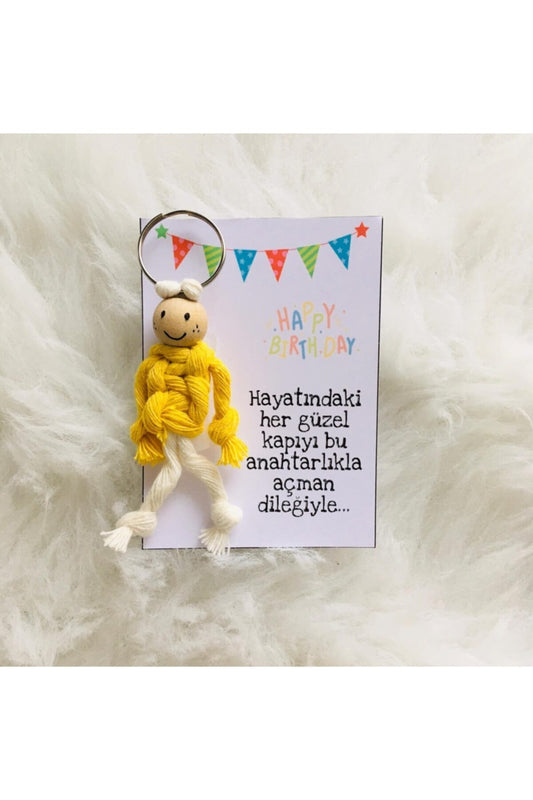 Doğumgünü Hediyelik Anahtarlık 10lu