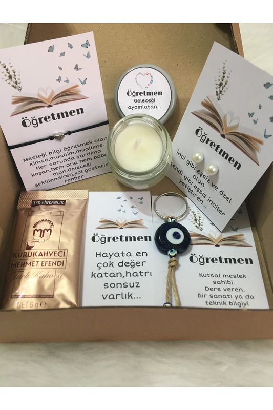 Öğretmene Özel Seti Öğretmenler Günü Kutusu