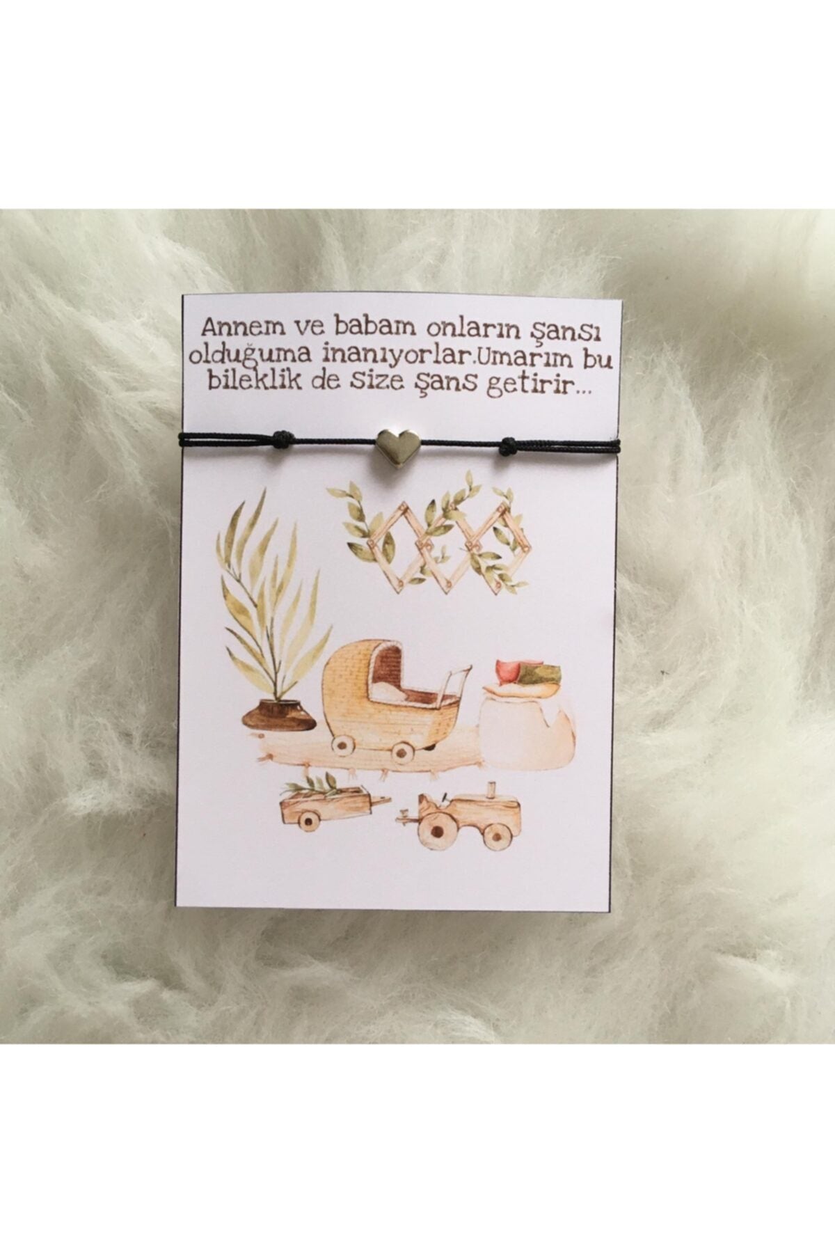 15 Li Şans Bilekliği Bebek Hediyelik