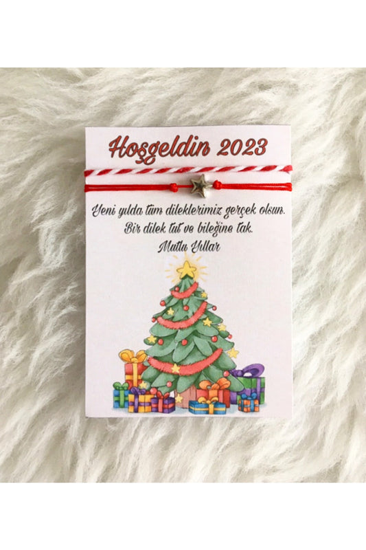 Yılbaşı Hediyesi Hoşgeldin 2023 Yılbaşı Hediyelik El Emeği
