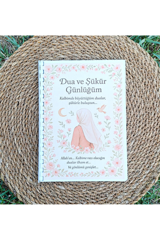 İslami planlayıcı Dua Ve Şükür Günlüğü Defteri İslami defter
