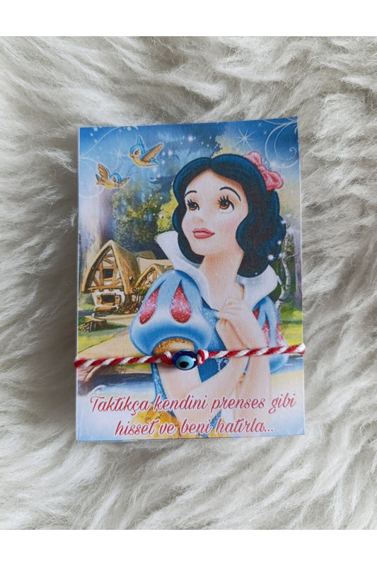 Pamuk Prenses Hediyelik 10 lu Marteniçka bileklik halhal doğum günü Hediyeliği