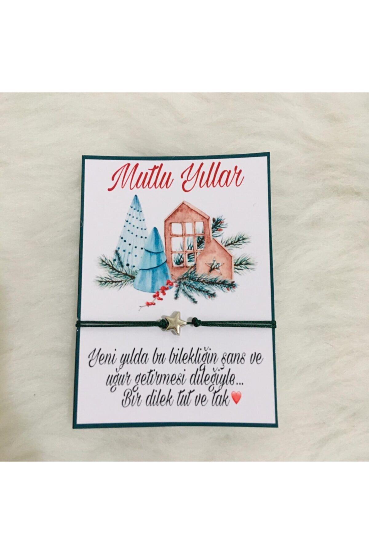 Yılbaşı Yeni Yıl Temalı Şans Bilekliği