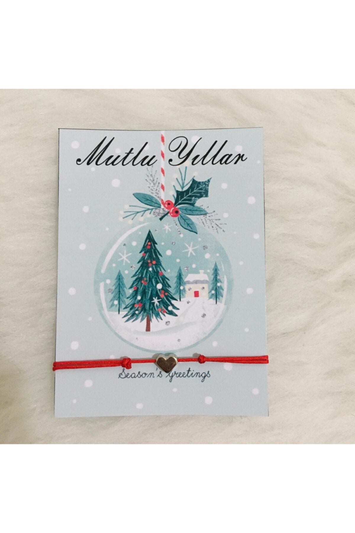 Yılbaşı Yeni Yıl Temalı Şans Bilekliği Hediyelik