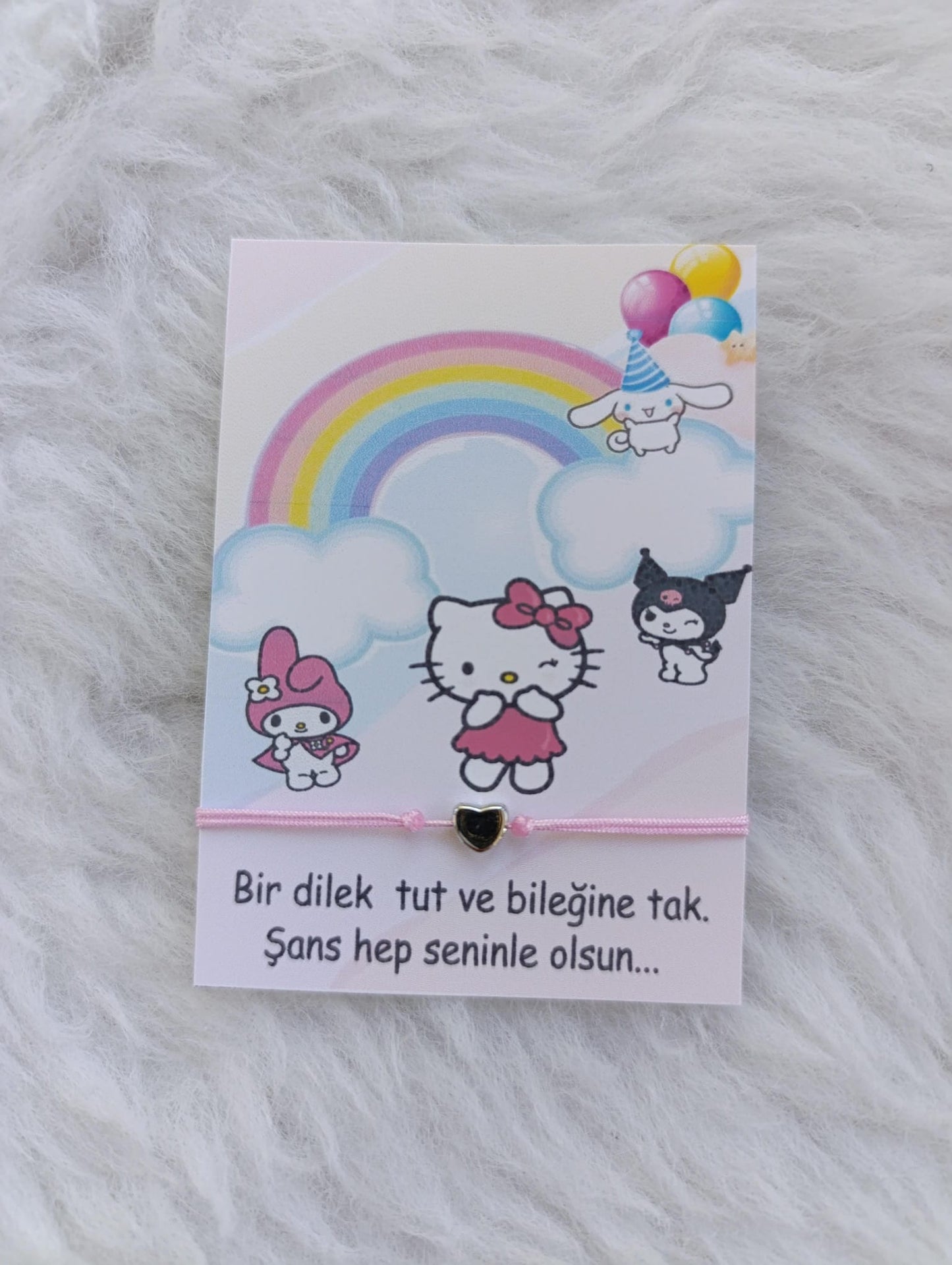 Sanrio karakterleri Hello kitty,Kuromi,my melody bileklik