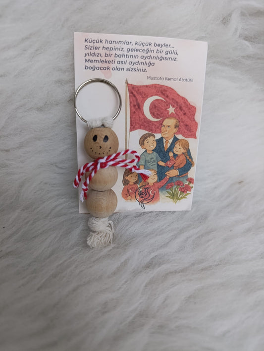 23Nisan Çöp adam anahtarlık
